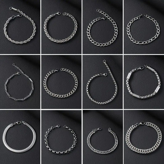 Men's Sst Part Cold Wind Fashion Suit Bracelet