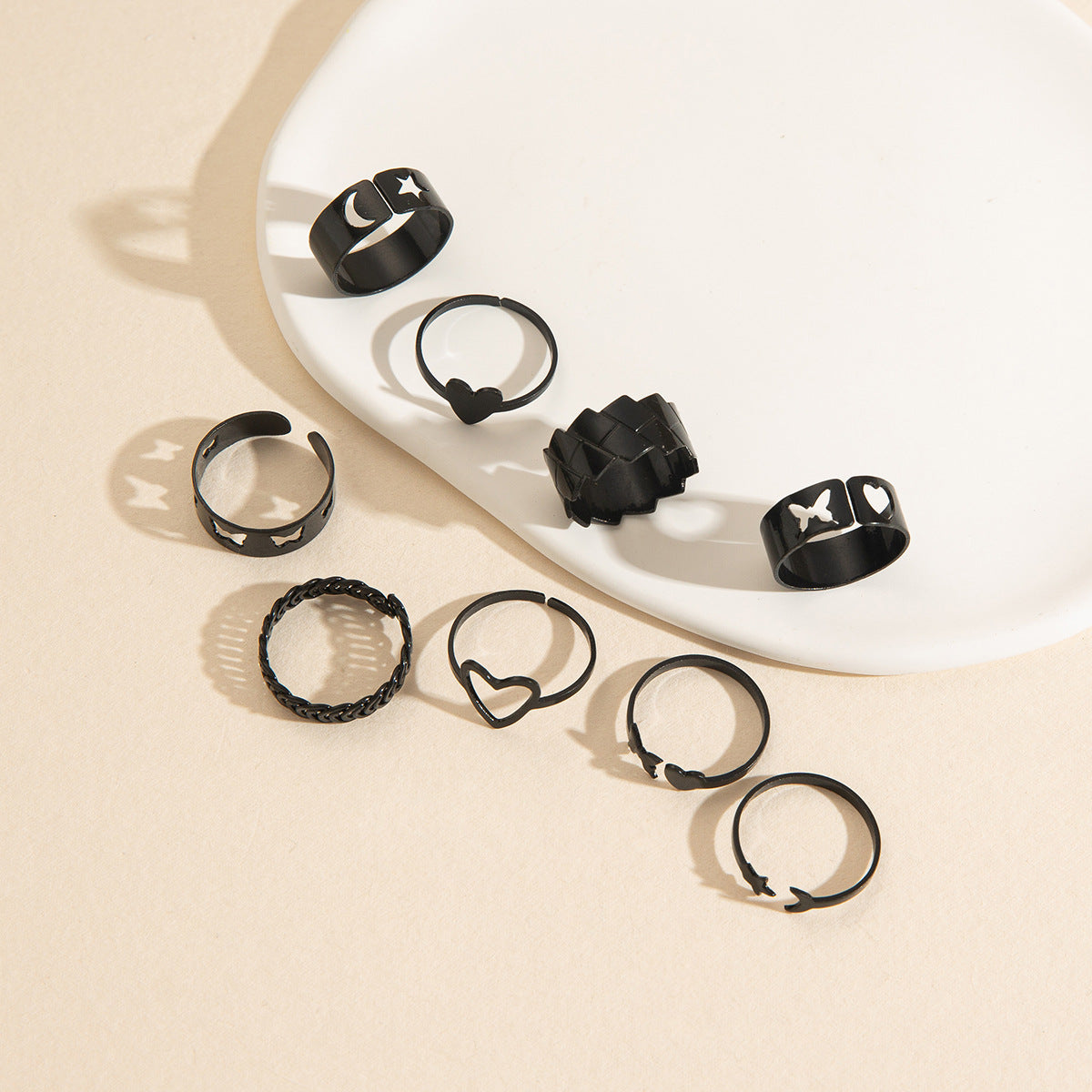 Women's Butterfly Open More Than Knuckle Sets Of Ring