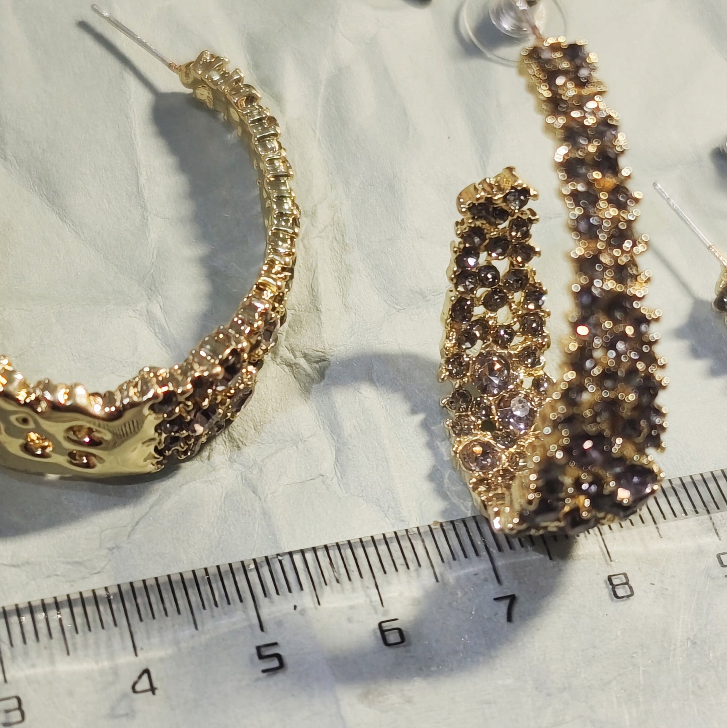 Sense Suitable For Round Face Temperament Exaggerated Retro Earrings