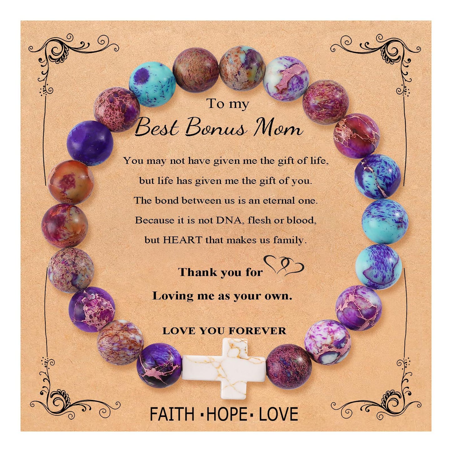 Emperor Stone Colorful Gift Graduation Purplish Bracelets