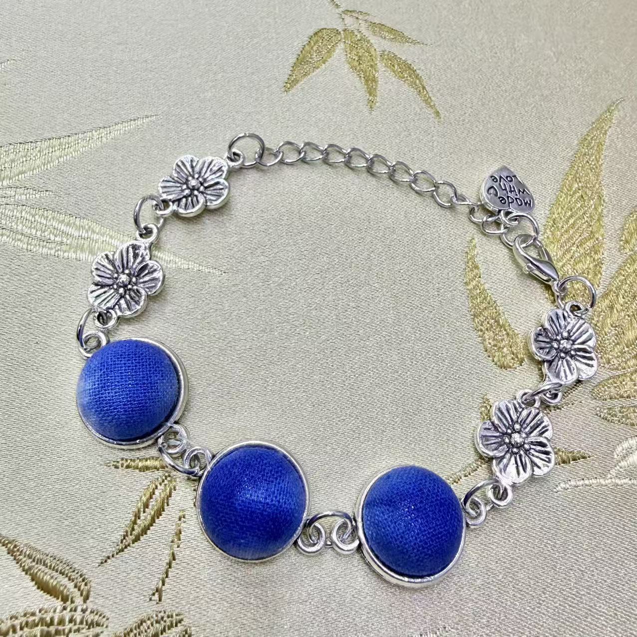 Yunnan Dali Blue Dyed Ancient Ethnic Bracelet