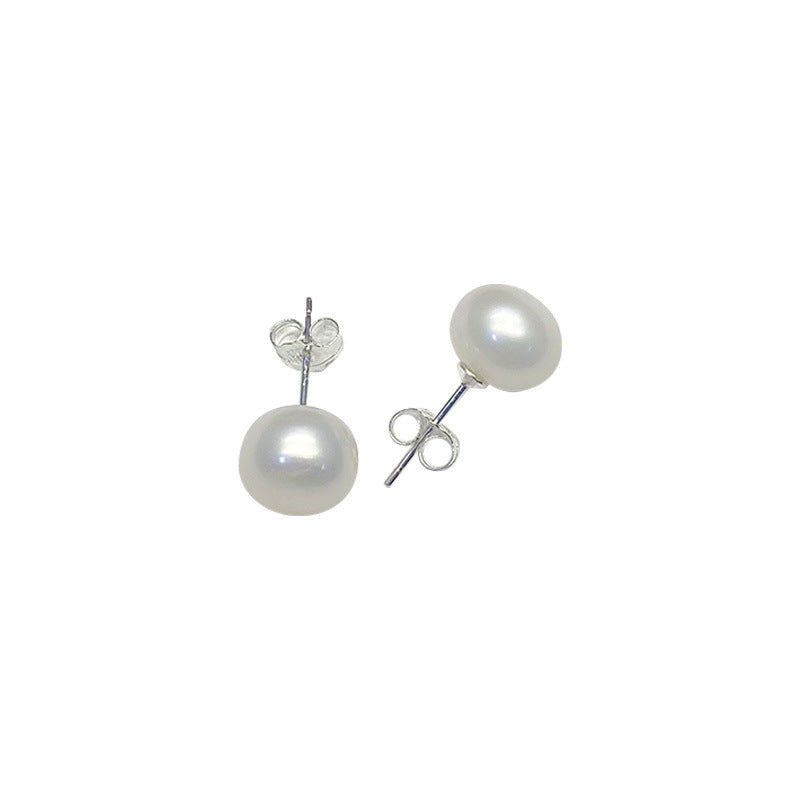 Unisex Simple Jewelry Freshwater Pearl Ear Individually Earrings