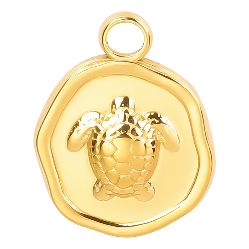 Stainless Steel Turtle Light Luxury Minority Vacuum Necklaces