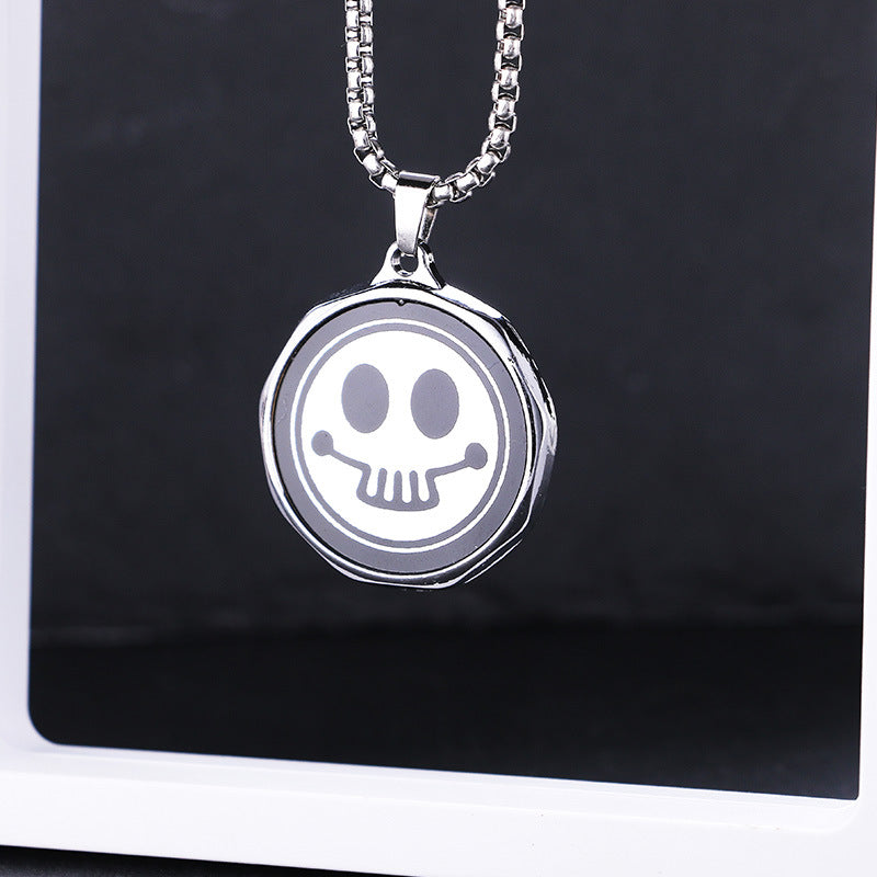 Hipster Man's Stainless Steel Alloy Personalized Hip Hop Personality Necklaces