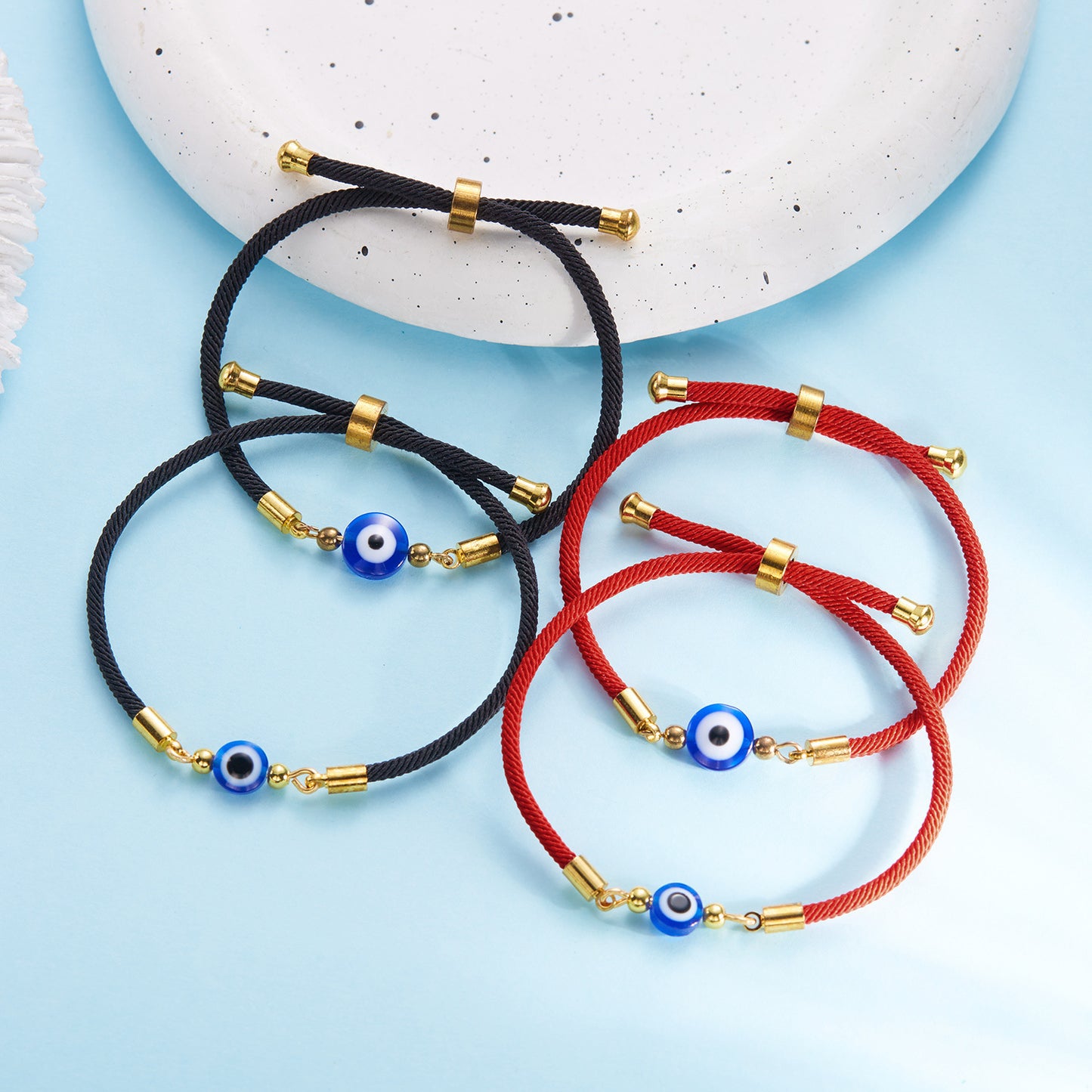 Blue Eyes Wild Devil's Eye Carrying Strap Bracelets