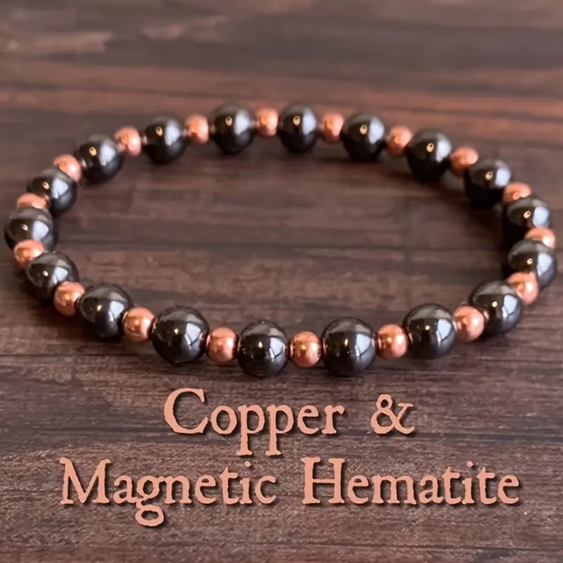 Women's & Men's Natural Tiger Eye White Crystal Prehnite Bracelets