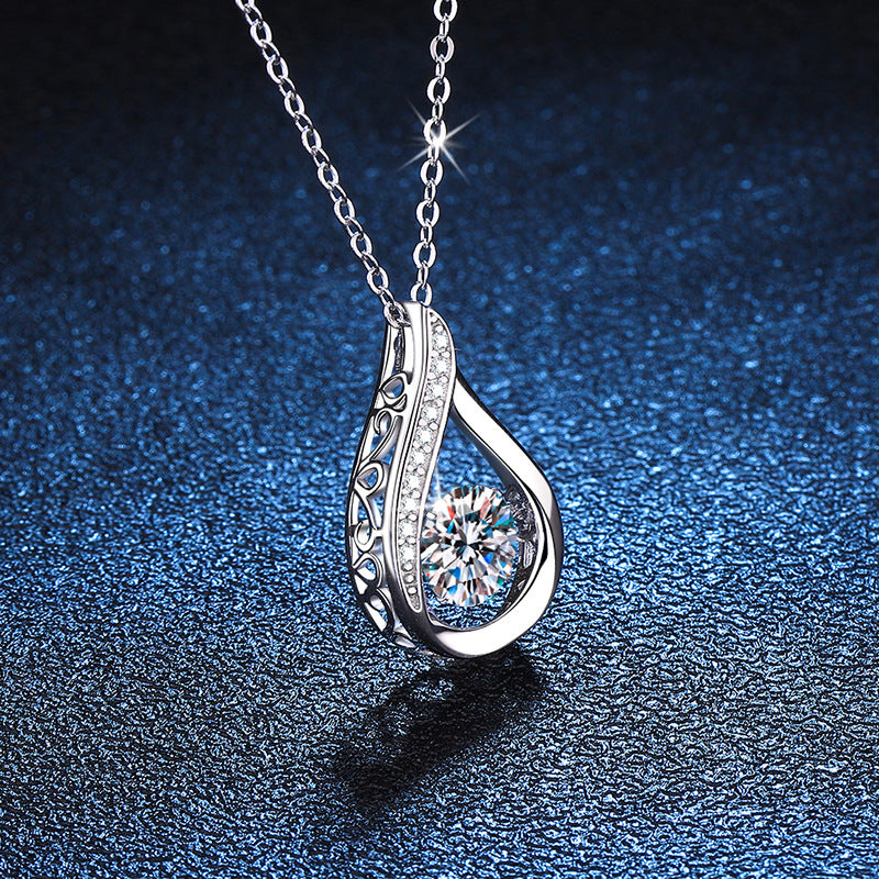 Sier Moissanite Karat Wind Smart Water Necklaces