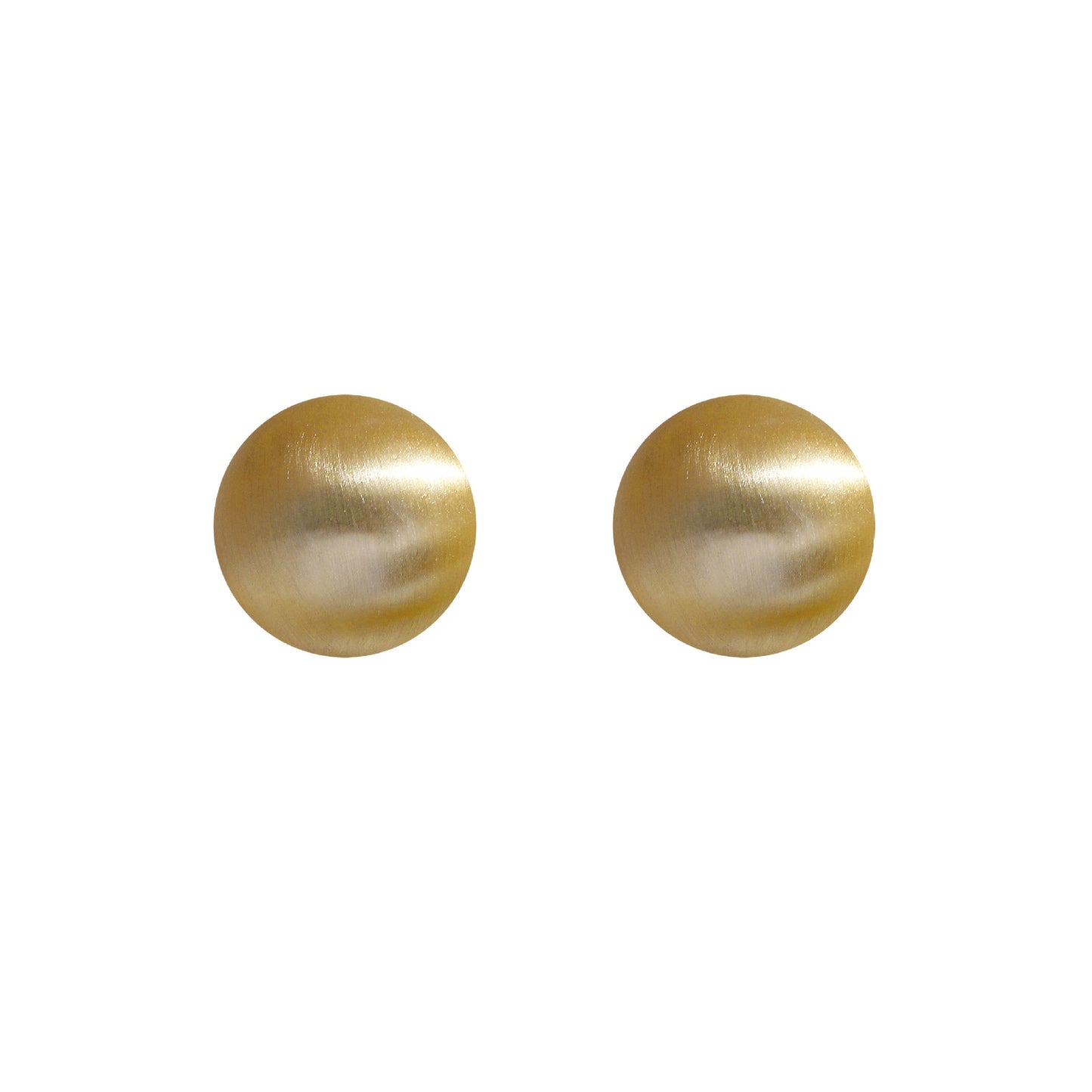 Retro Style Designer Model Brushed Ball Frosty Stylish Unique Advanced Earrings