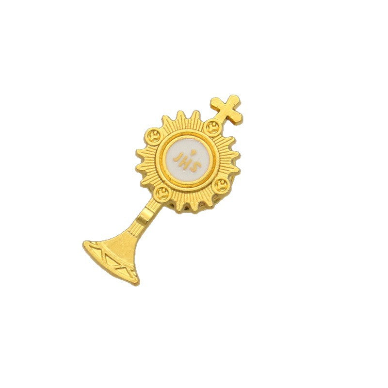Clasp Cufflinks Hat Decorations Metal Creative Brooches