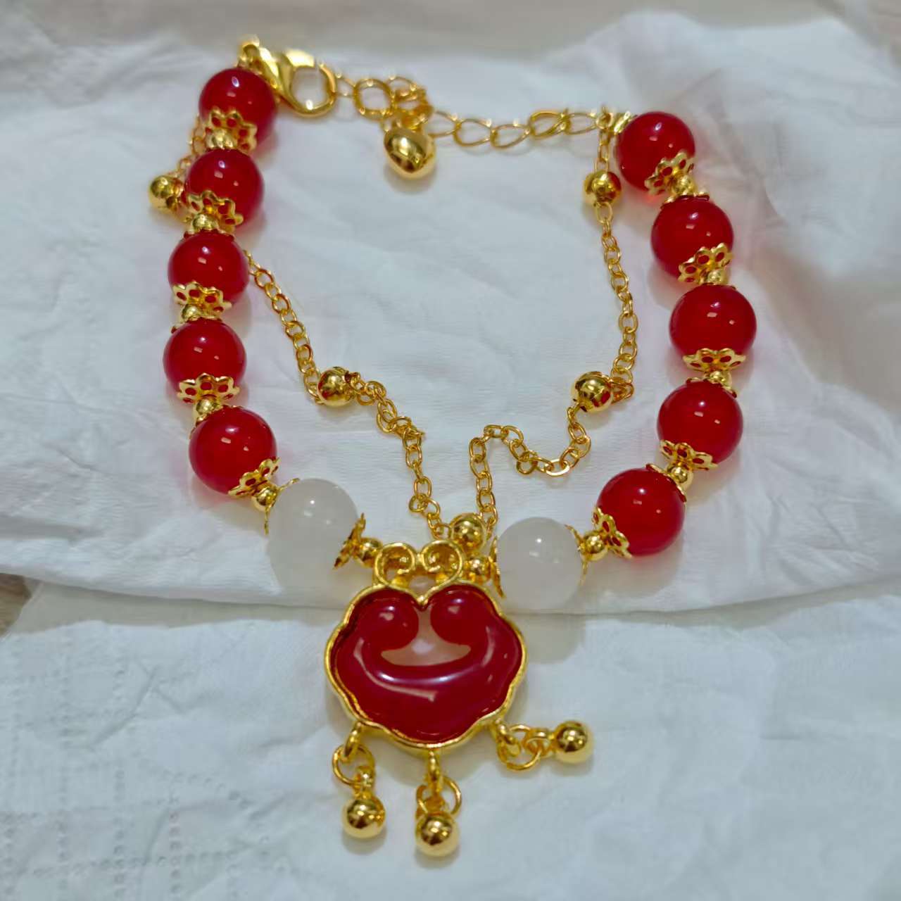 High-grade Chinese Valentine's Day Gift Jade Hare Bracelets