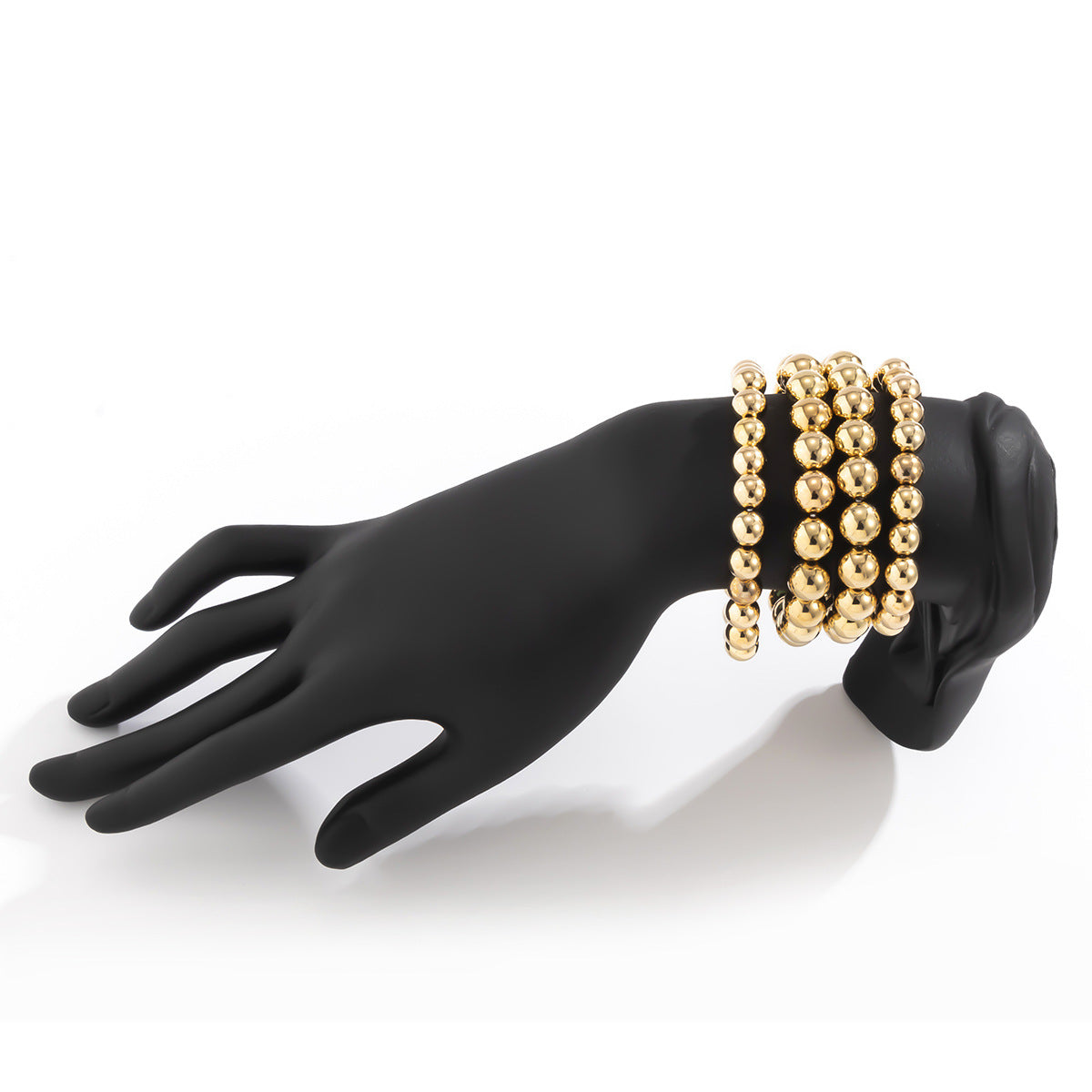 Exaggerated Round Beads Chain Hip Hop Bracelets