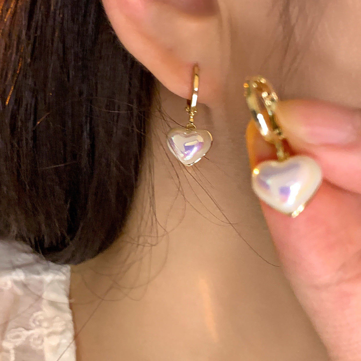 Women's Pearl Exquisite Minority High-grade Ear Sier Earrings
