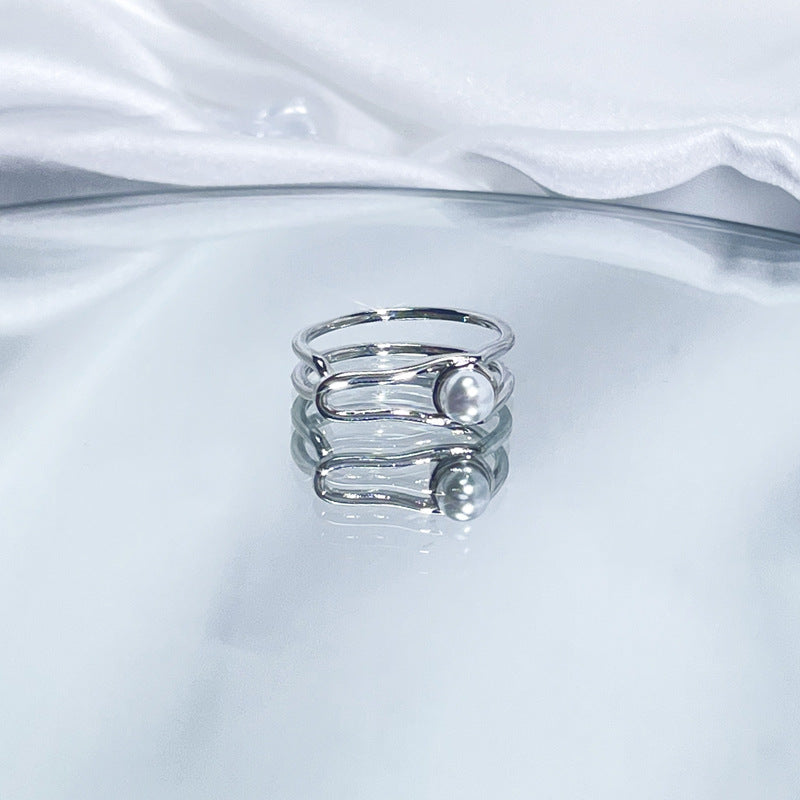 Open Female High Sense Affordable Luxury Rings