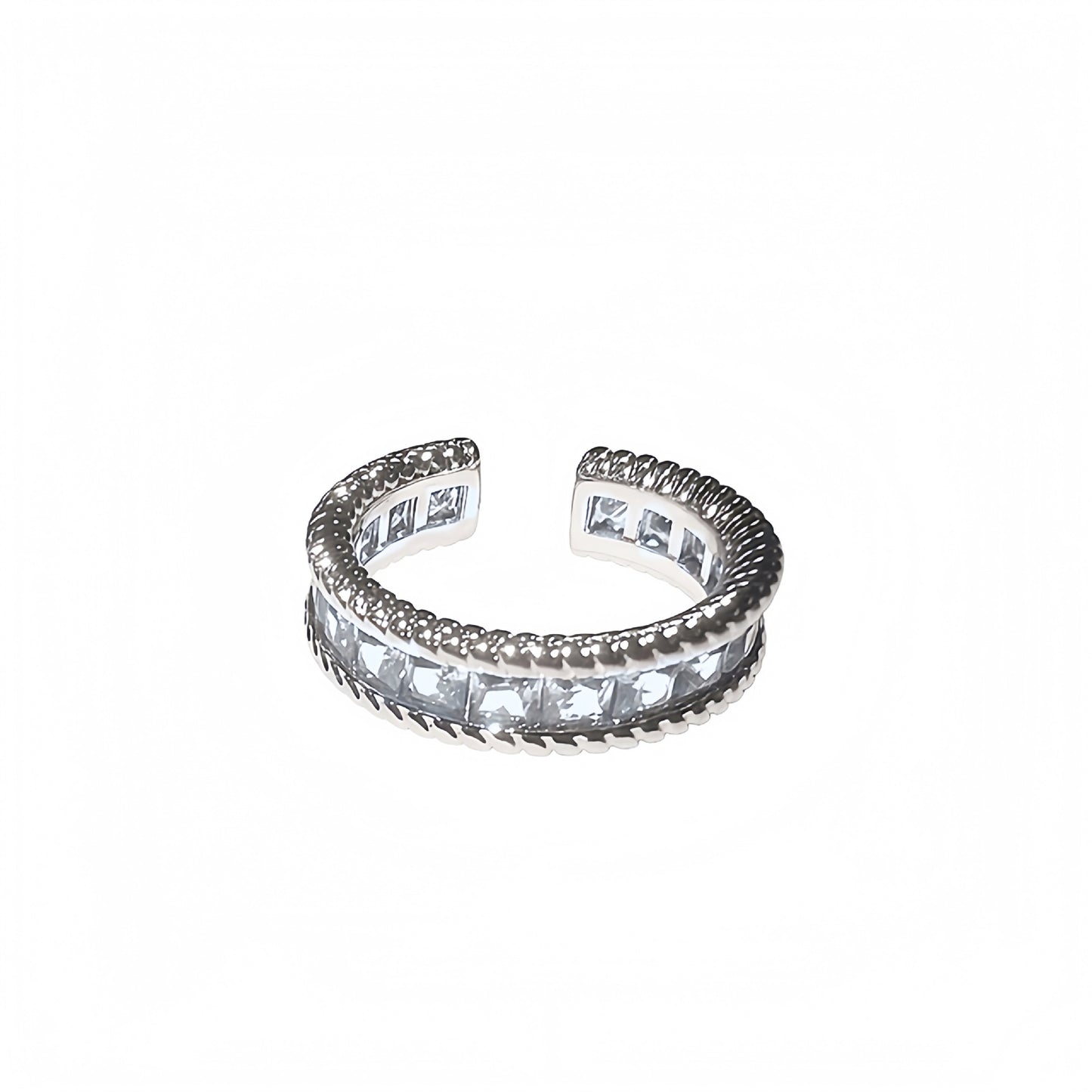 Ten Chapters Street Black Purple Wings Symbiosis Ring