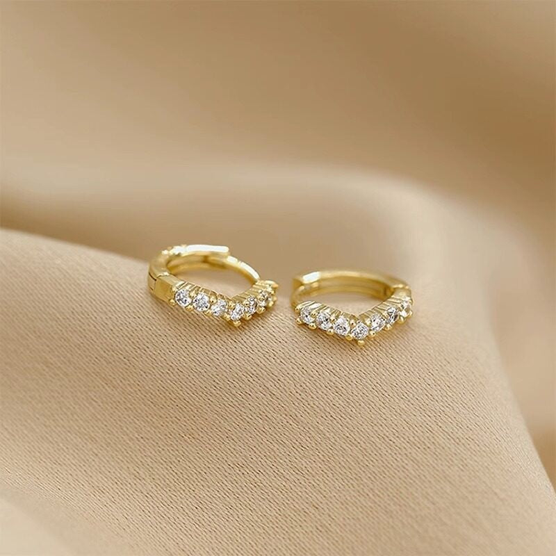 Women's Zircon Tassel Light Luxury High Sense Stud Earrings