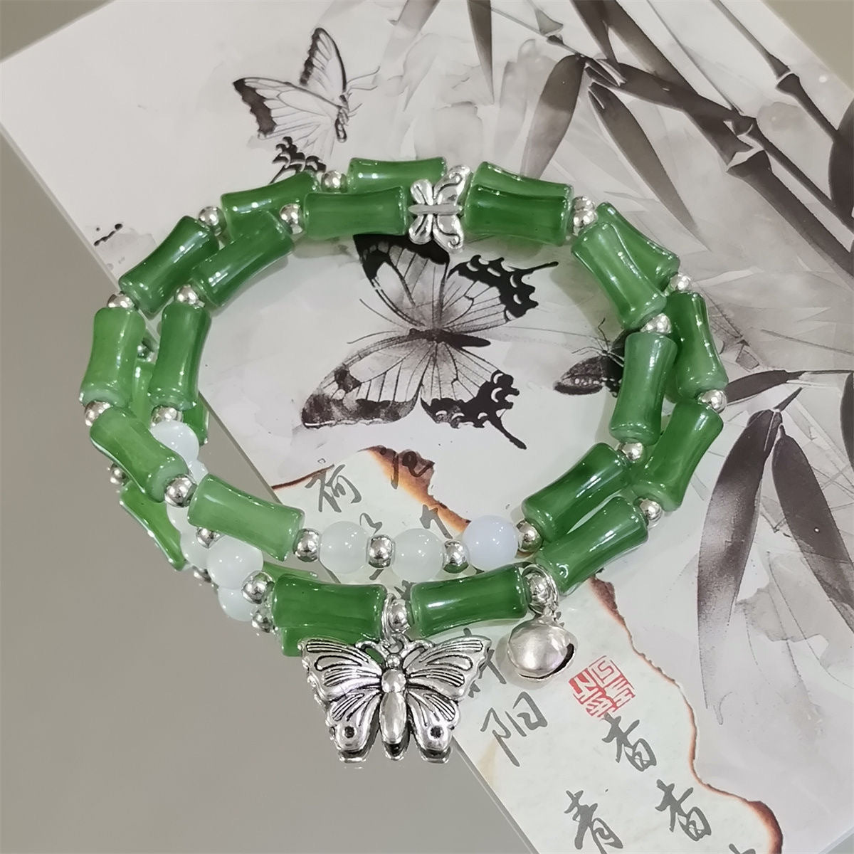 Butterfly Bell Female Niche Design Festival High Promotion National Bracelet