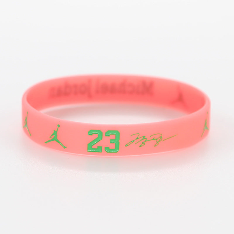 Star Black Mamba James Curry Letter Bracelet