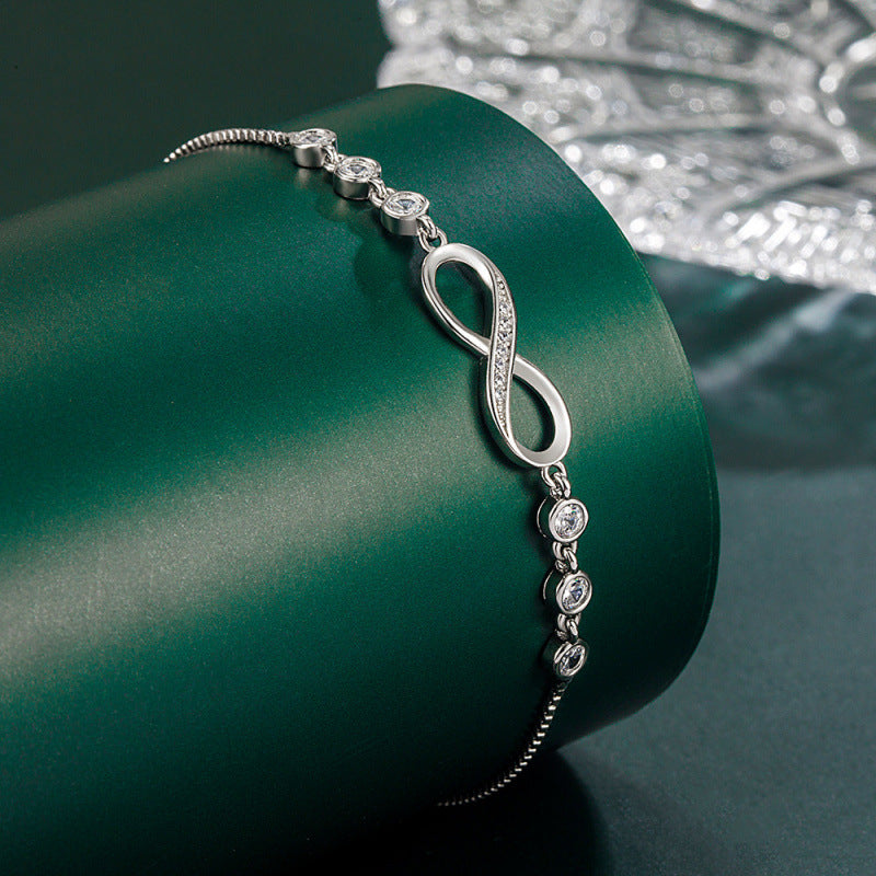 Diamond Adjustable Female Design Jewellery Live Bracelet