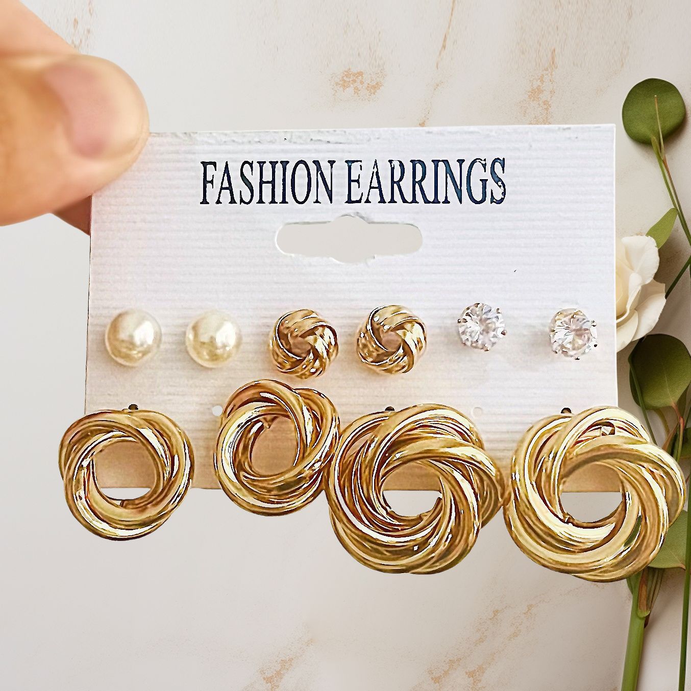 Women's Fashion Minimalism Temperament Wild Exaggerated Personalized Rings