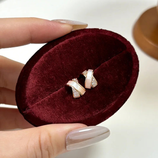 Women's Zircon Cross Fashion Simple Light Luxury Refined Rings