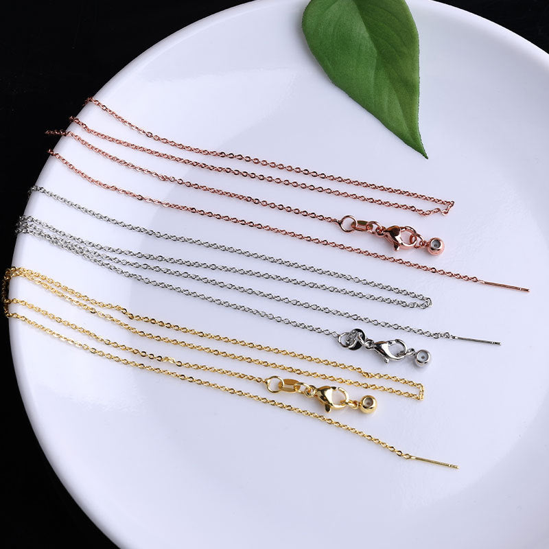 Adjustable Circumference Chain Ball Plunger Box Return Pattern Chopin Necklace