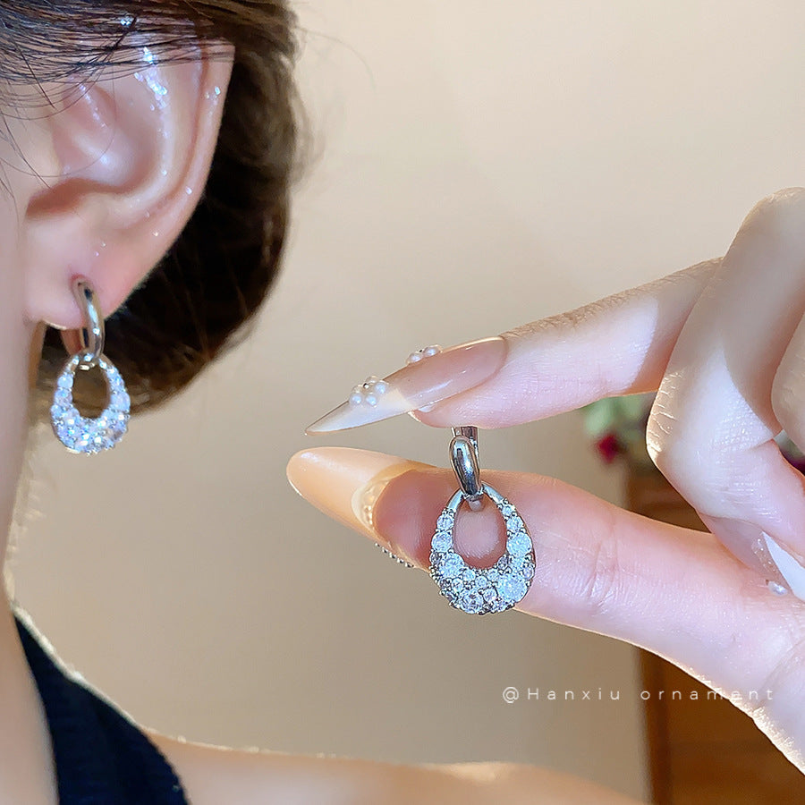 Women's Print Lovely Geometric Trendy Personality Light Luxury Earrings
