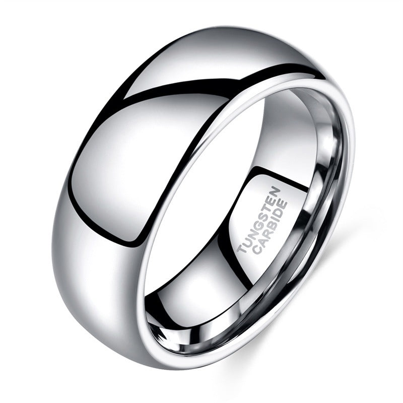 Women's & Men's Classic Simple High-grade Sense Tungsten Wide Rings