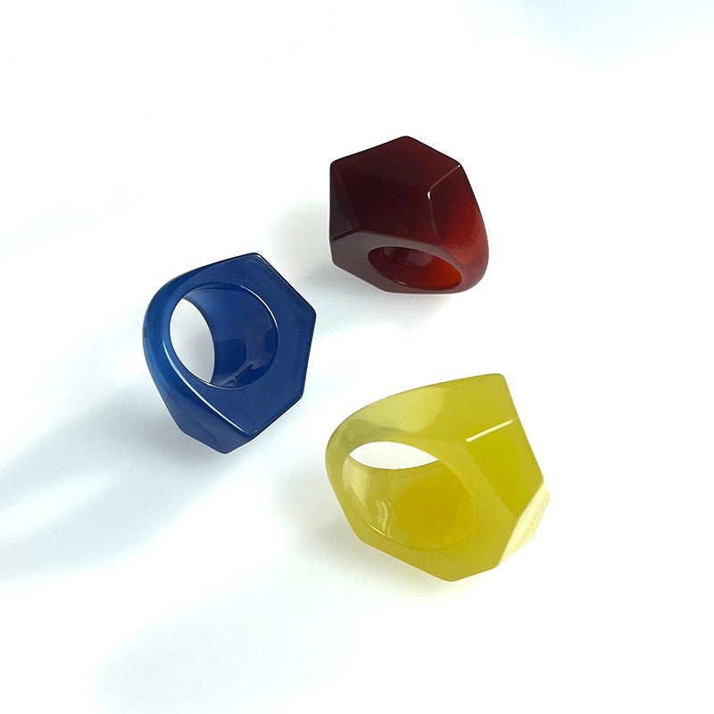 Acrylic Acetate Resin Large Carved Cone Vertebral Body Rings