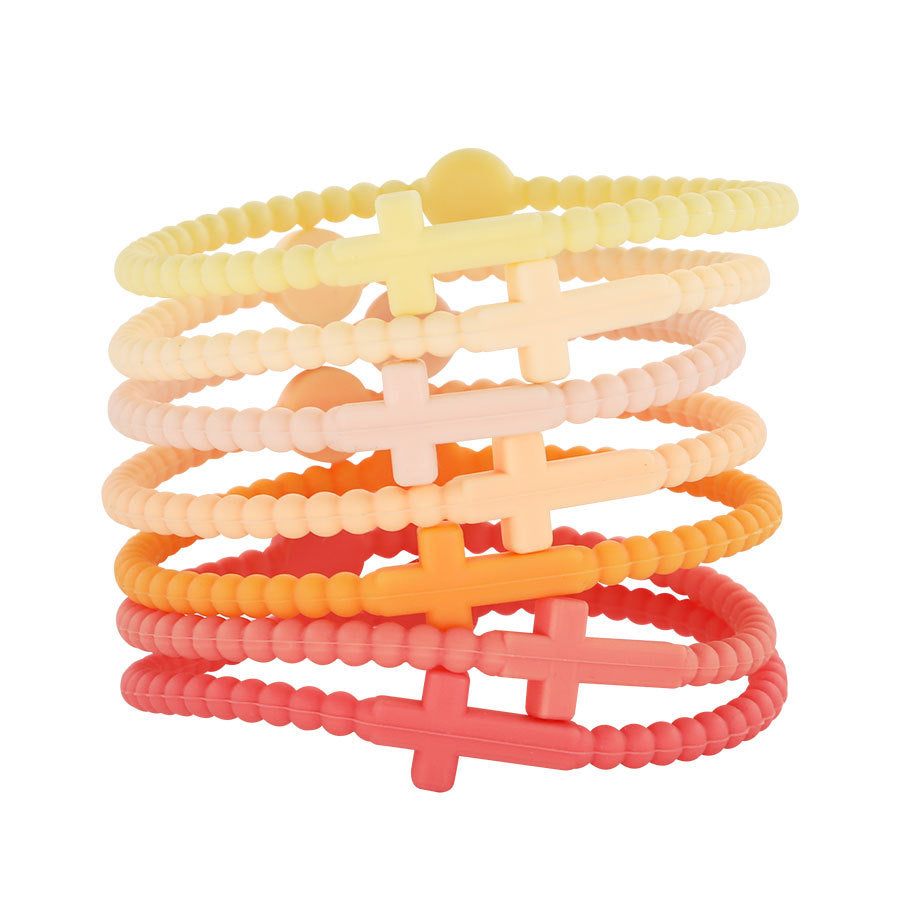 Graceful Children's Hot Simple Thin Cross Bracelets