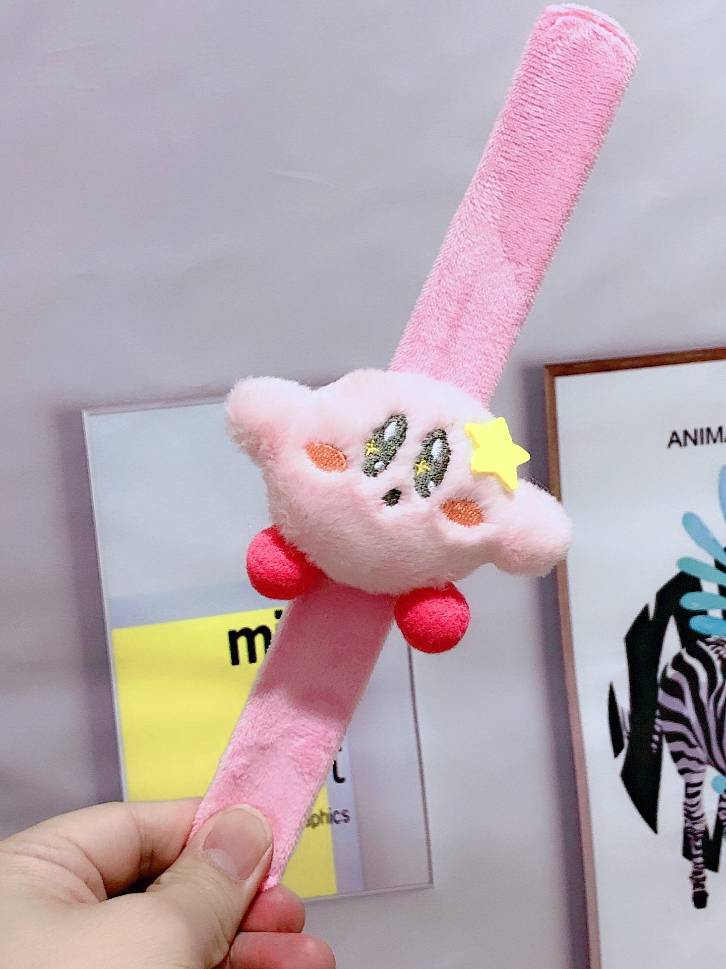 Children's Plush Cartoon Pop Cute Sun Flower Couple Female Dinosaur Slap Bracelet