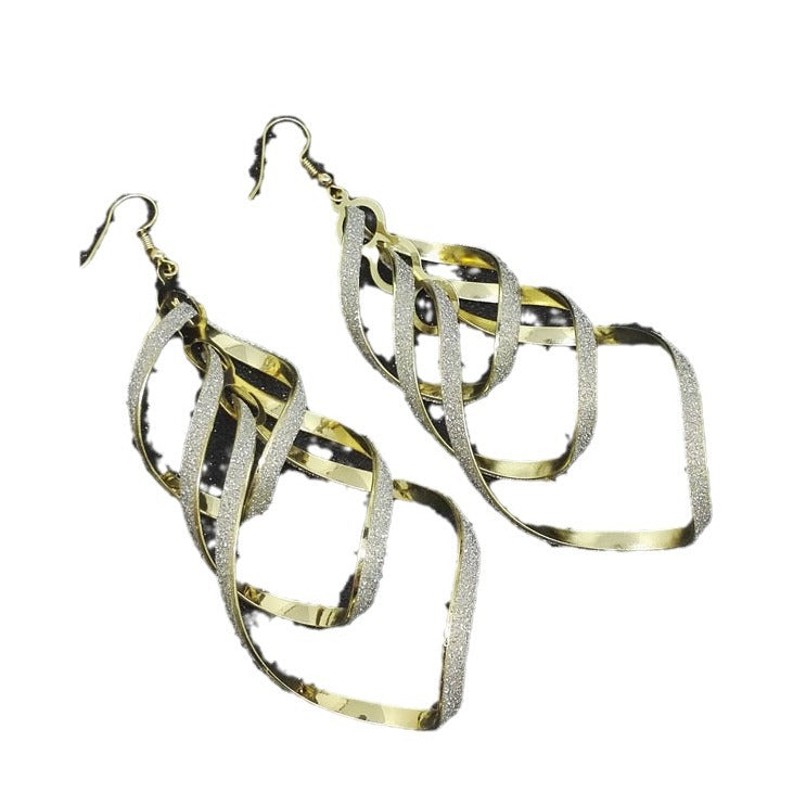 Popular Punk Rock Personality Spiral Ear Rings