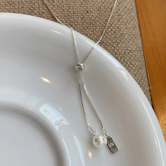 Women's Pull For Simple Light Luxury Titanium Steel Necklaces