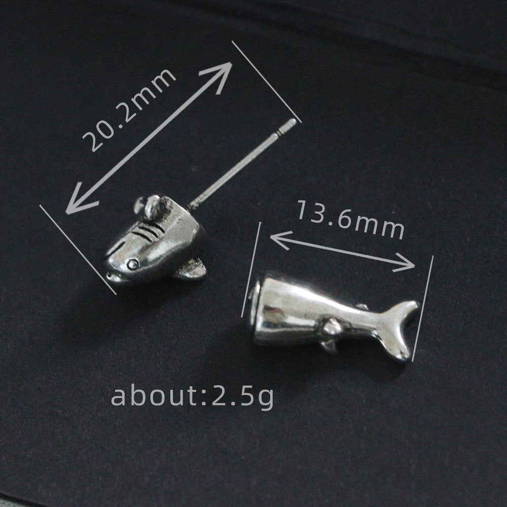 Women's & Men's Hip Hop Punk Cold Style Single Fashion Stud Earrings
