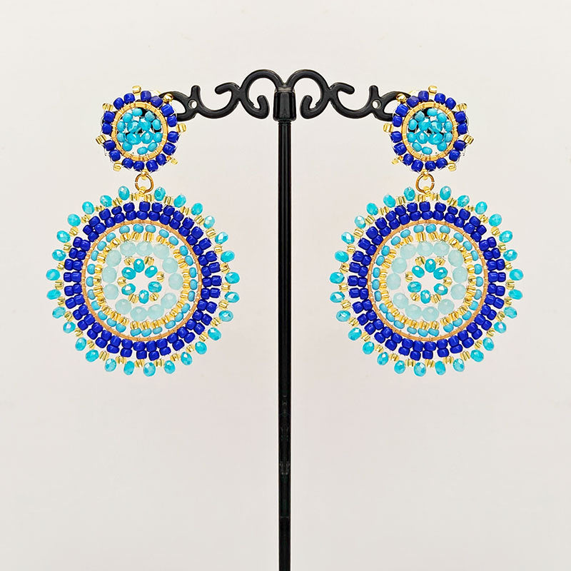 High Sense Light Luxury Minority Handmade Fashion Earrings
