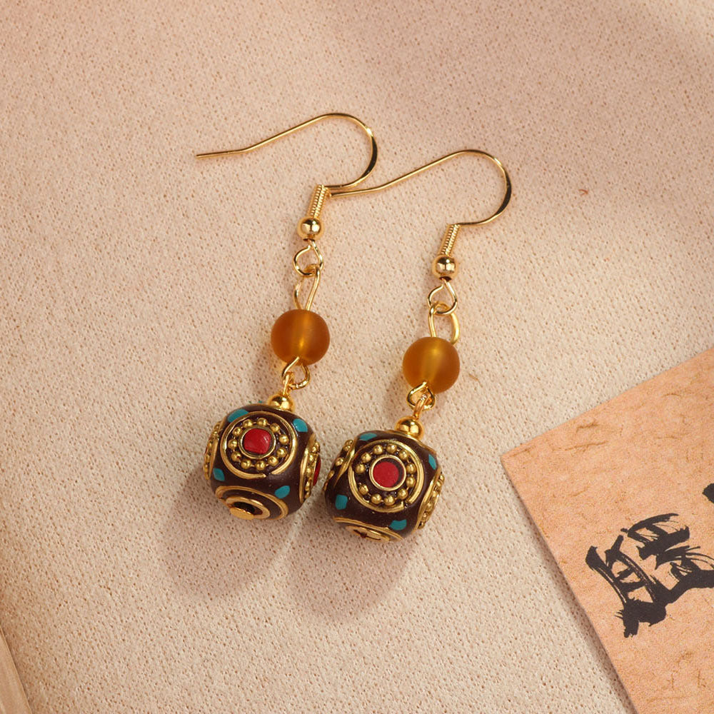 New Attractive Vintage Nepal Simple Design Earrings