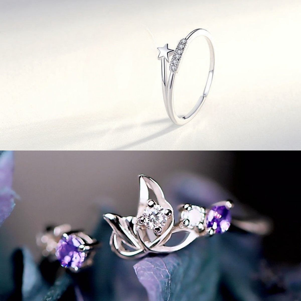 Temperament Wild Opening Adjustable Design Gift Fresh Ring