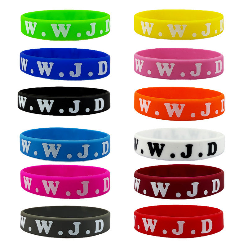Hand Faith Inspirational Quotes Festival Theme Party Event Bracelets