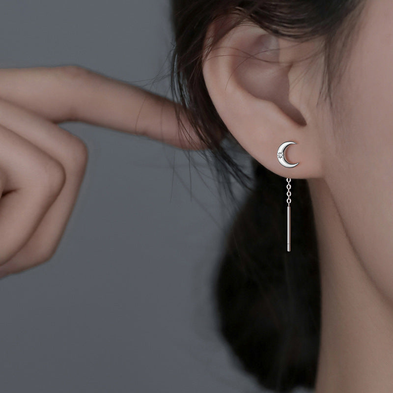 Star Moon Female Light Luxury Minority Design High-grade Rings