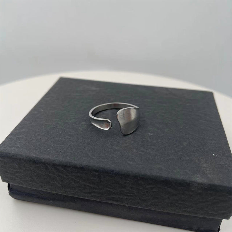 Stainless Steel Personality Advanced Opening Adjustable Rings