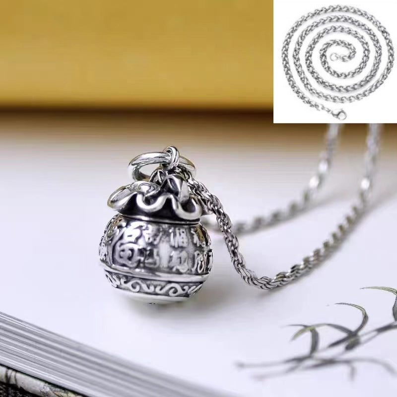 Generation Lucky Sterling Sier Money Bag Ancient Pendants