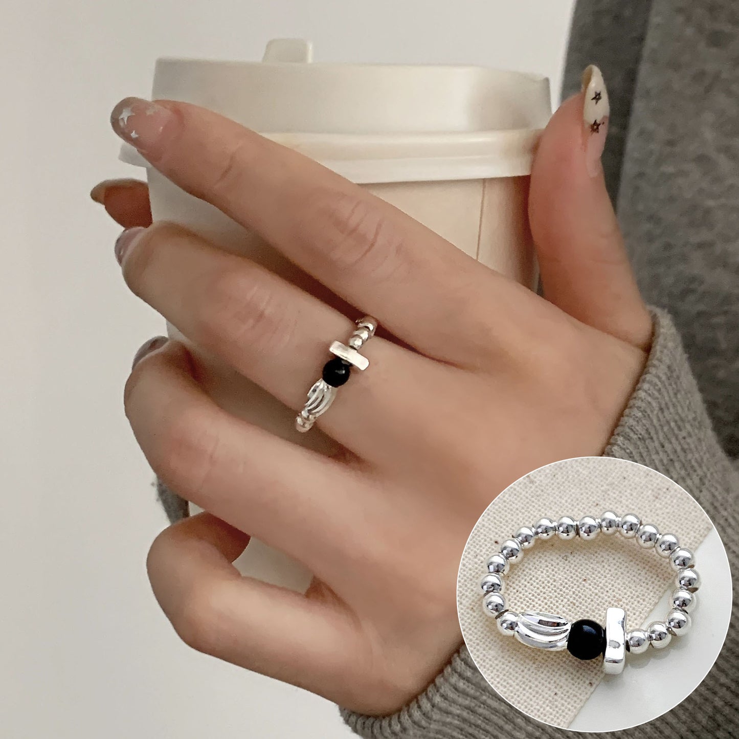 Women's Affordable Luxury Fashion Exquisite Elegant Open Rings