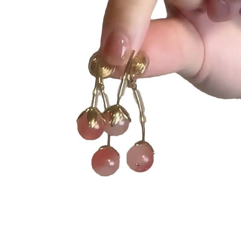 Women's Face For Design Tassel Long Graceful Earrings