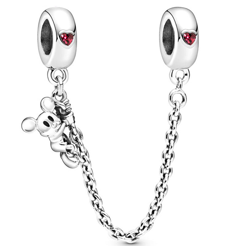 Dora Safety Chain Charm Spring Vintage Jewelry Accessories