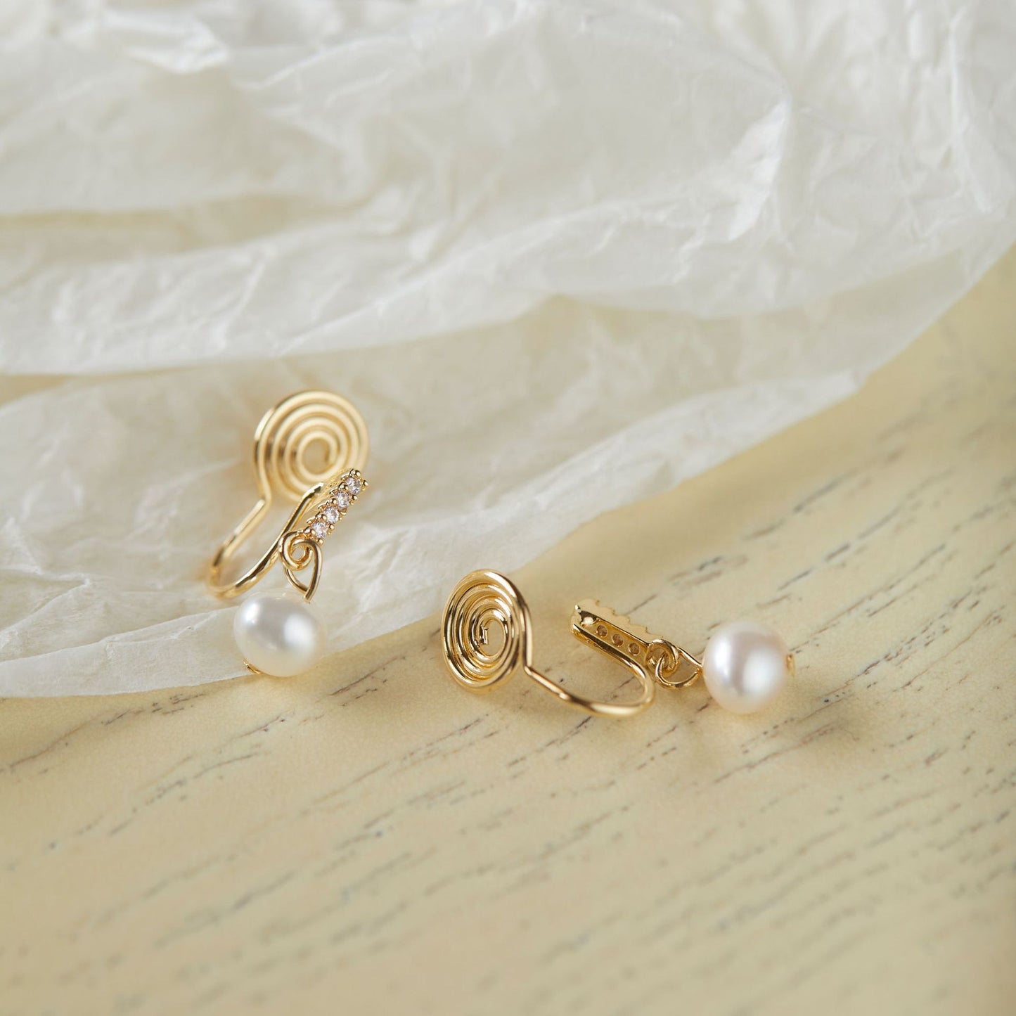 Women's Natural Freshwater Pearl For French Minority Design Commute Minimalist Earrings