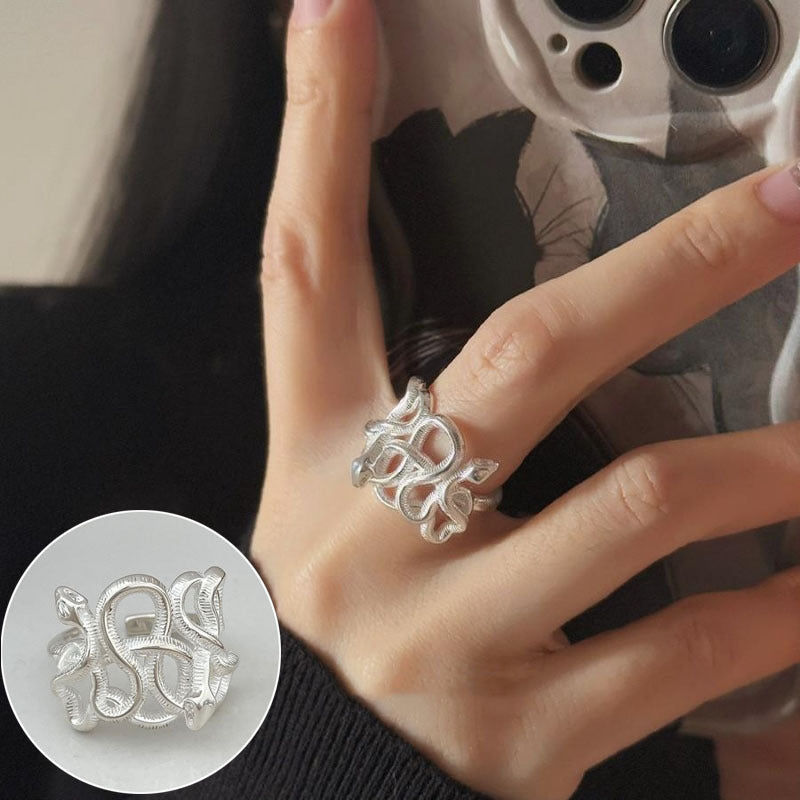 Women's Style Temperament Water Drop Retro Stylish Rings