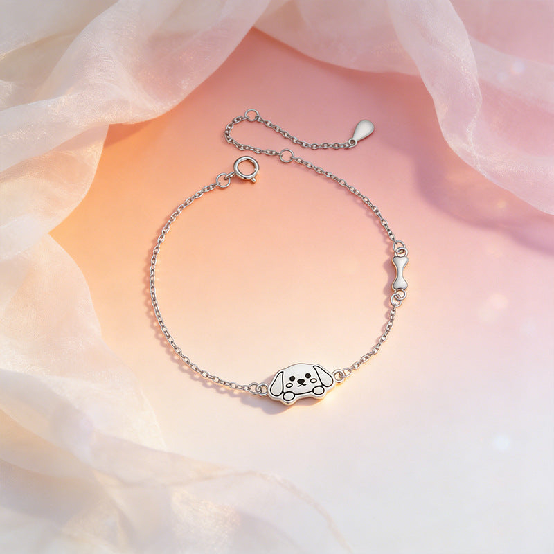 Personalized Iti Cat Couple Korean Style Trendy Animal Elements Niche Bracelet