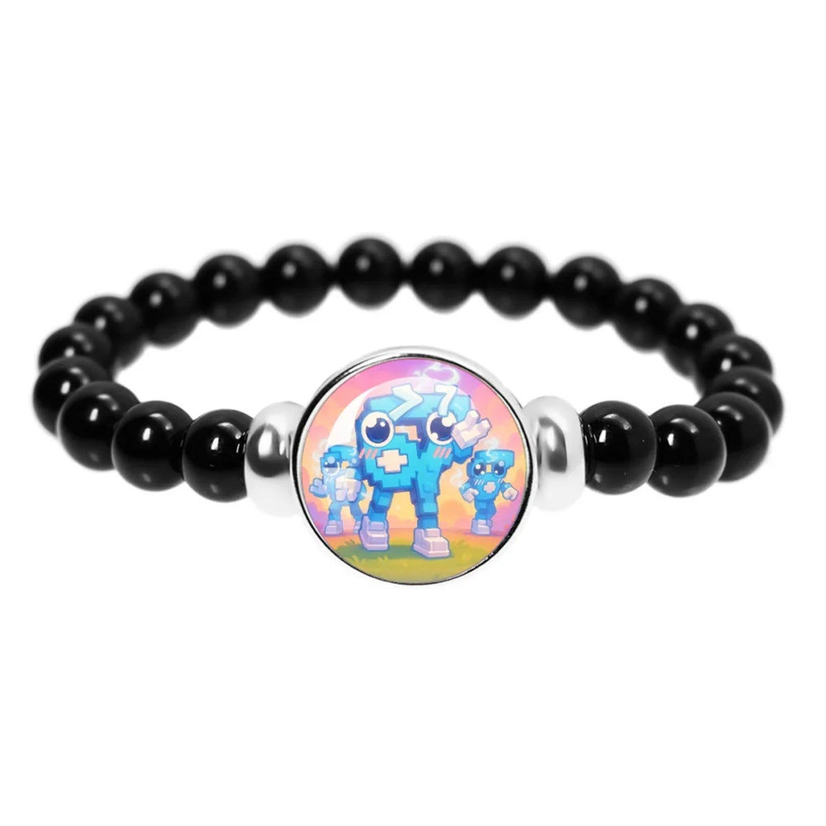 Trendy Graceful Glamorous Attractive Glass Beaded Bracelet