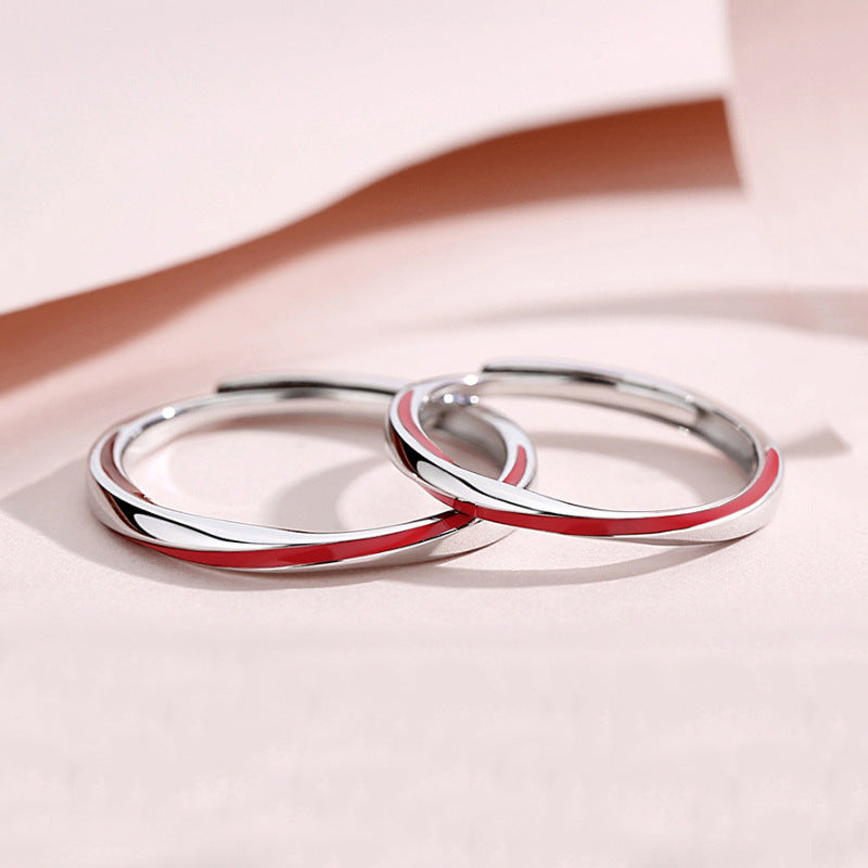Women's & Men's Couple Long-distance Love Valentine's Day Gift Epoxy Ring