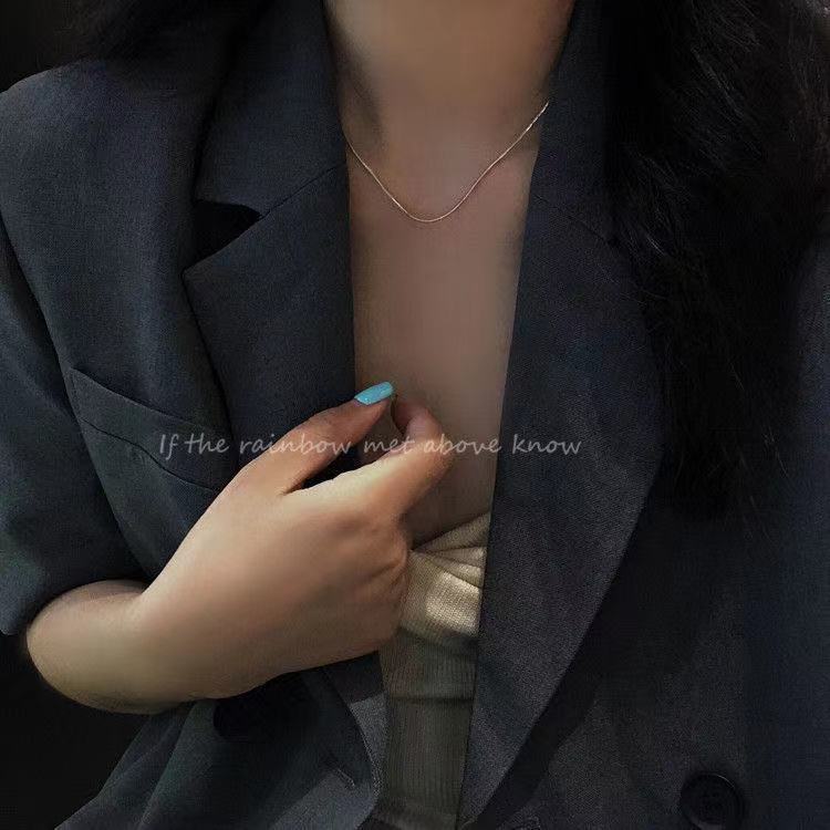 Women's Gold Snake Bone Cold Style Niche Design Temperament Fine Necklaces