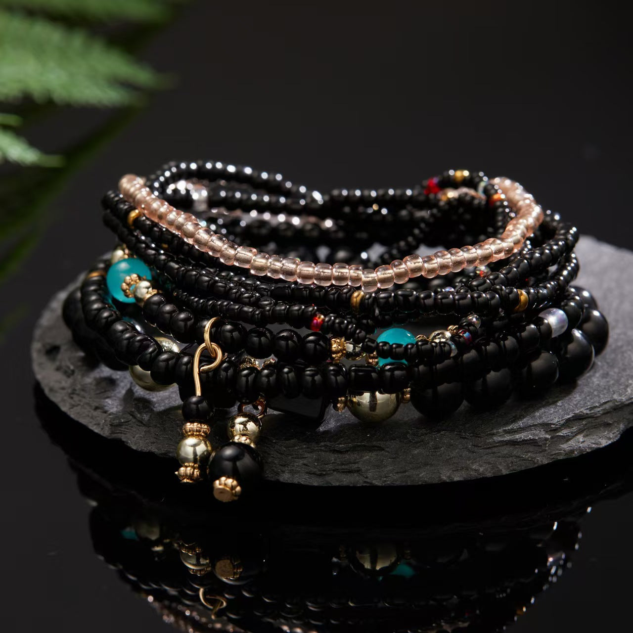 Trendy Unique Bohemian Elastic Bead Creative Bracelets